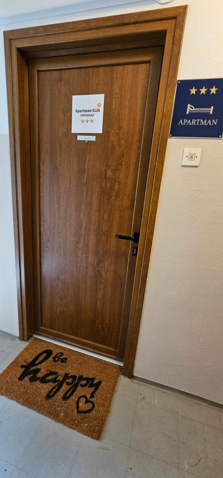 Apartman Sija Novigrad Novigrad Istria Εξωτερικό φωτογραφία